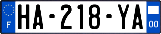 HA-218-YA