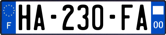 HA-230-FA