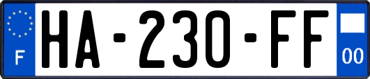 HA-230-FF