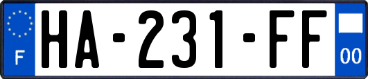 HA-231-FF