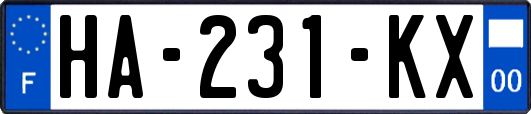 HA-231-KX