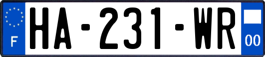 HA-231-WR