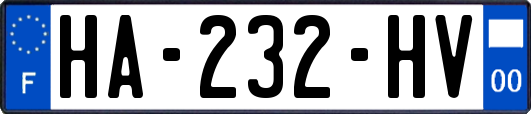 HA-232-HV