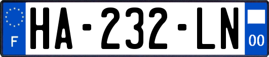 HA-232-LN