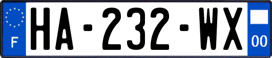 HA-232-WX