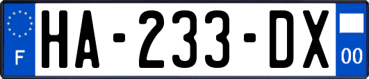 HA-233-DX
