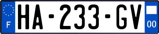HA-233-GV