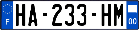 HA-233-HM