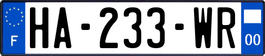 HA-233-WR