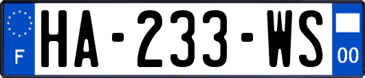 HA-233-WS