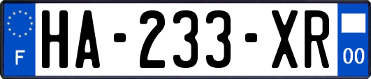 HA-233-XR