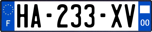 HA-233-XV