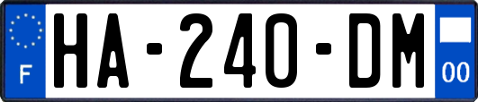 HA-240-DM