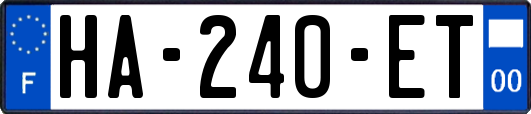 HA-240-ET