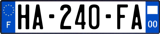 HA-240-FA