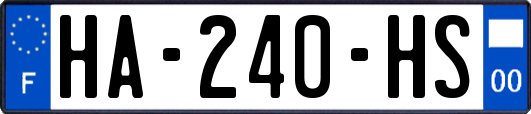HA-240-HS