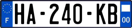 HA-240-KB
