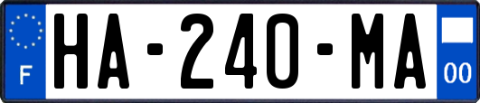 HA-240-MA