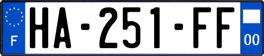 HA-251-FF