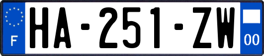 HA-251-ZW