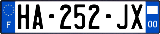 HA-252-JX