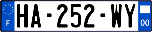 HA-252-WY