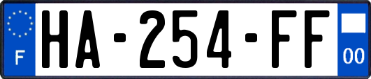 HA-254-FF