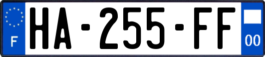 HA-255-FF