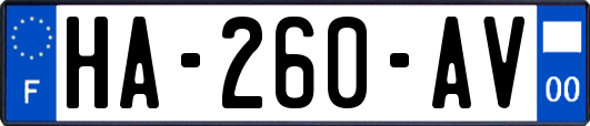 HA-260-AV