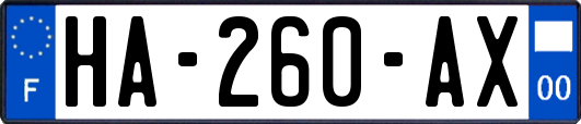 HA-260-AX