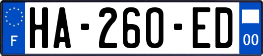 HA-260-ED