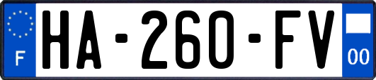 HA-260-FV