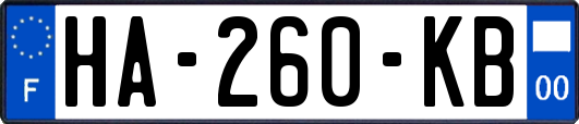 HA-260-KB