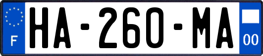HA-260-MA