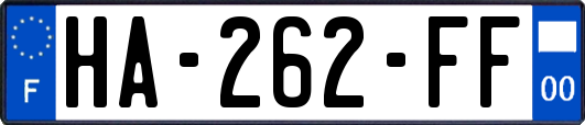 HA-262-FF
