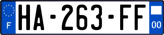 HA-263-FF