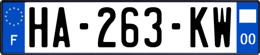 HA-263-KW