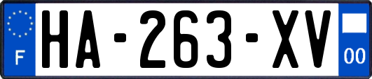 HA-263-XV