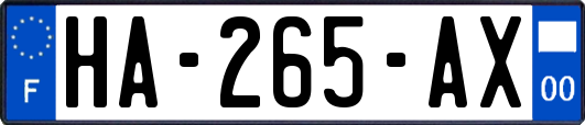 HA-265-AX