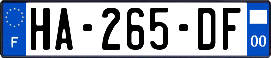 HA-265-DF