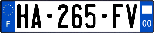 HA-265-FV