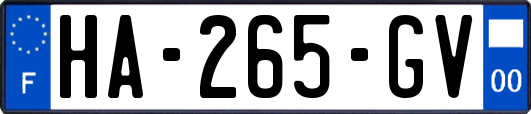 HA-265-GV