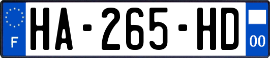 HA-265-HD