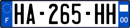 HA-265-HH