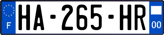 HA-265-HR