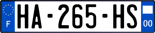 HA-265-HS