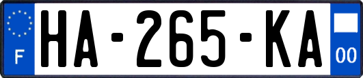 HA-265-KA