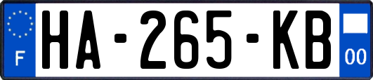HA-265-KB