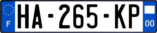 HA-265-KP