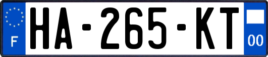 HA-265-KT